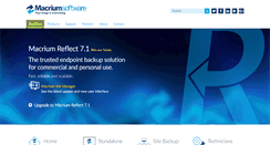 Desktop Screenshot of macrium.com