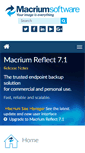 Mobile Screenshot of macrium.com