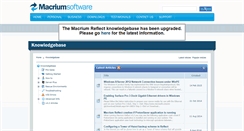 Desktop Screenshot of kb.macrium.com